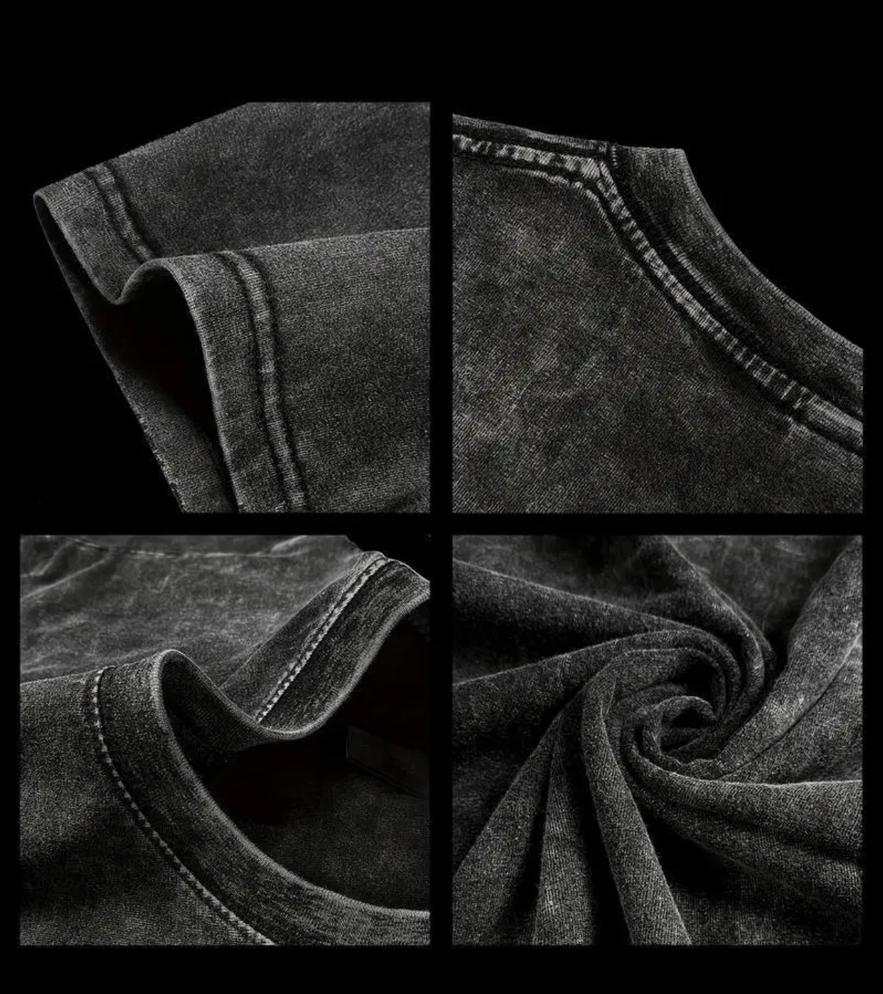 Statue Of God Printed Unisex Washed T-Shirt