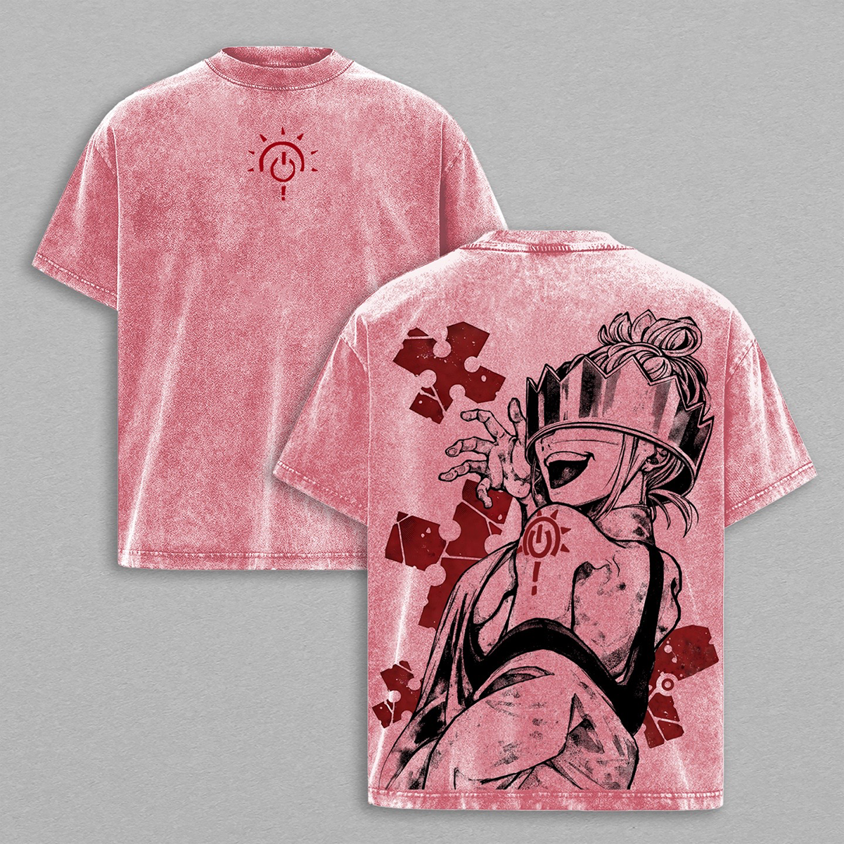 Fire Force Haumea Washed T-shirt/Crewneck/Hoodie