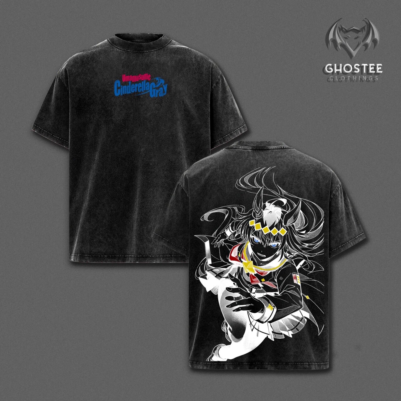 [Copy][Copy][Copy]Toji Fushiguro Jujutsu Kaisen Vintage  Washed T-shirt/Crewneck/Hoodie