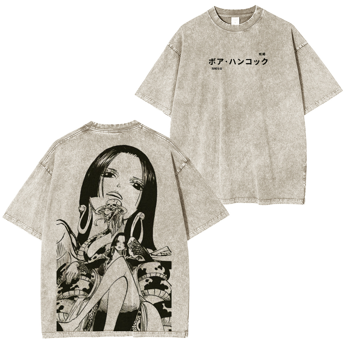 ONE PIECE  Vintage washed T-shirt/Crewneck/Hoodie