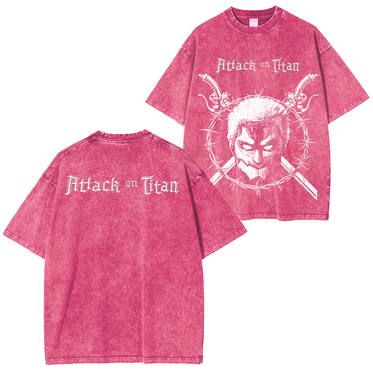 Attack on Titan Vintage washed T-shirt/Crewneck/Hoodie