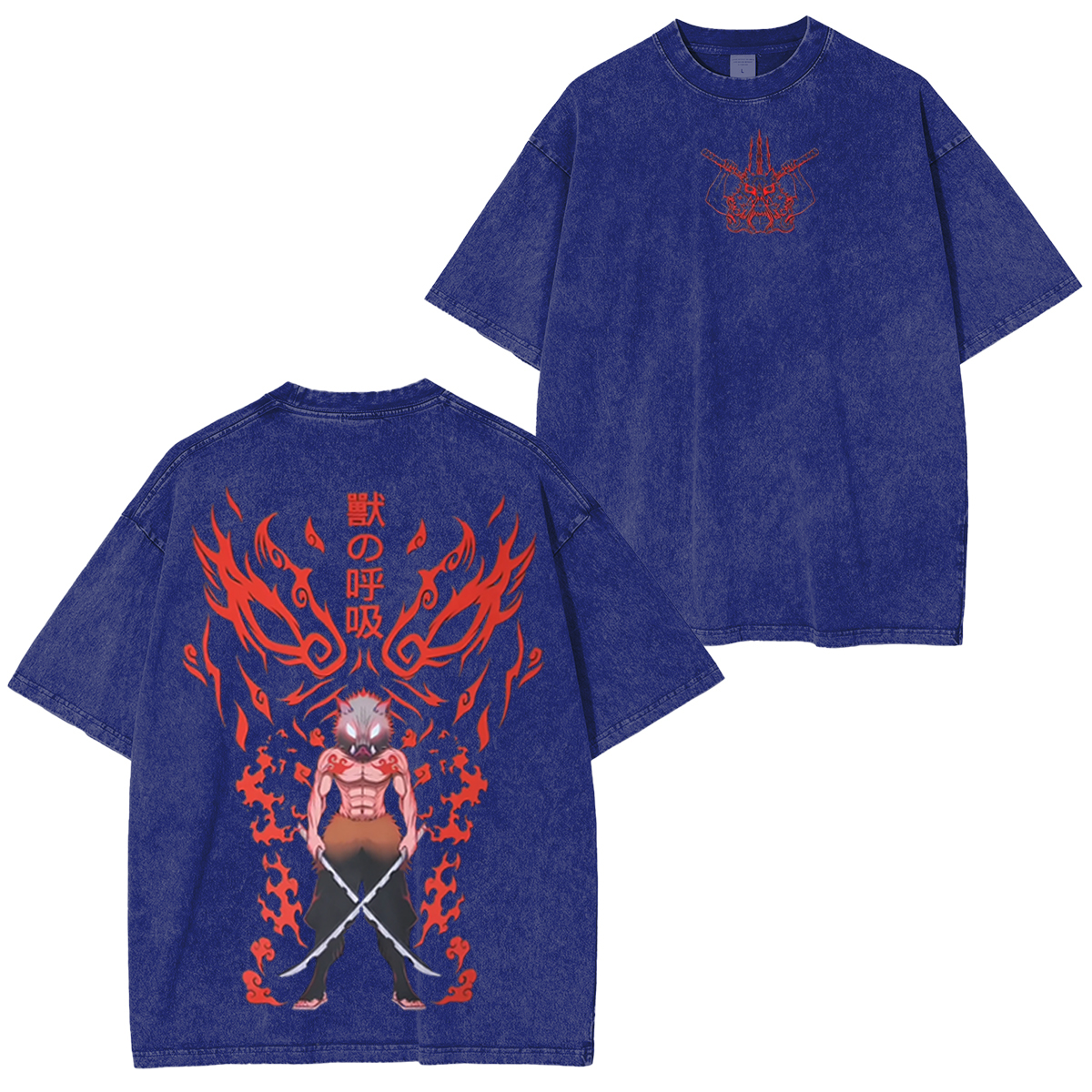 Demon Slayer Vintage Washed T-shirt/Crewneck/Hoodie