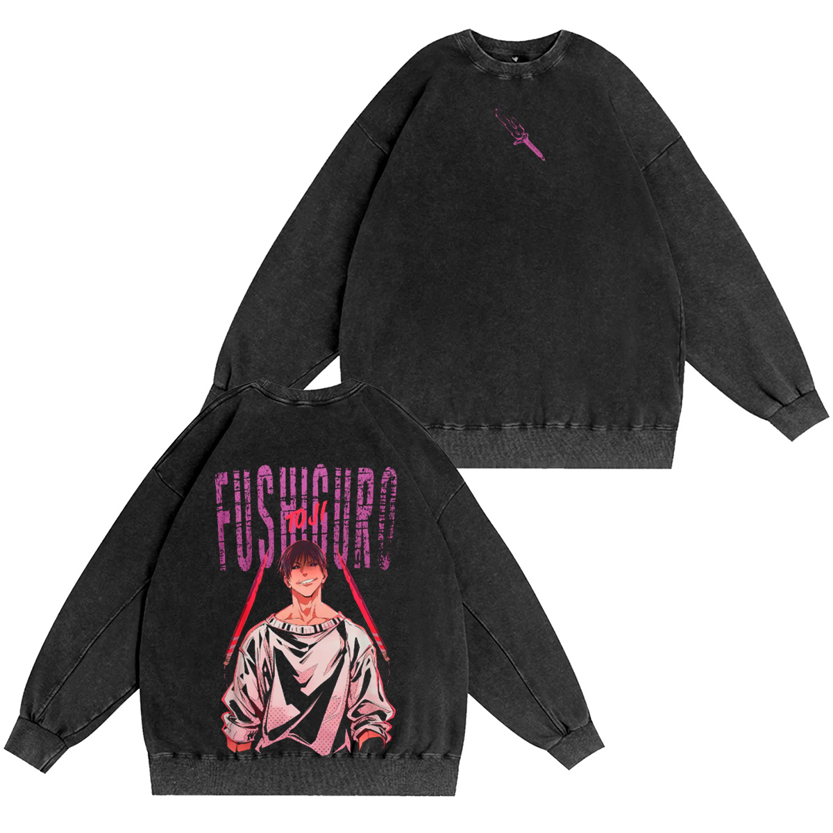 Toji Fushiguro Jujutsu Kaisen Vintage Washed T-shirt/Crewneck/Hoodie
