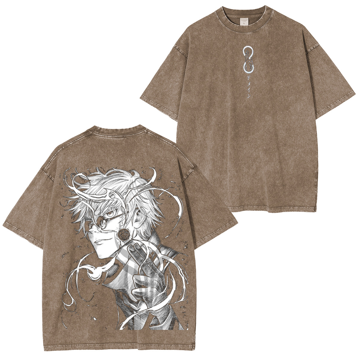 Jujutsu Kaisen Vintage Washed T-shirt/Crewneck/Hoodie