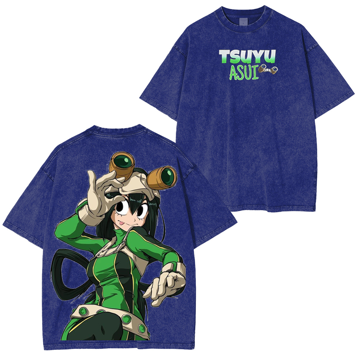 Tsuyu Asui My Hero Academia Vintage Washed T-shirt/Crewneck/Hoodie