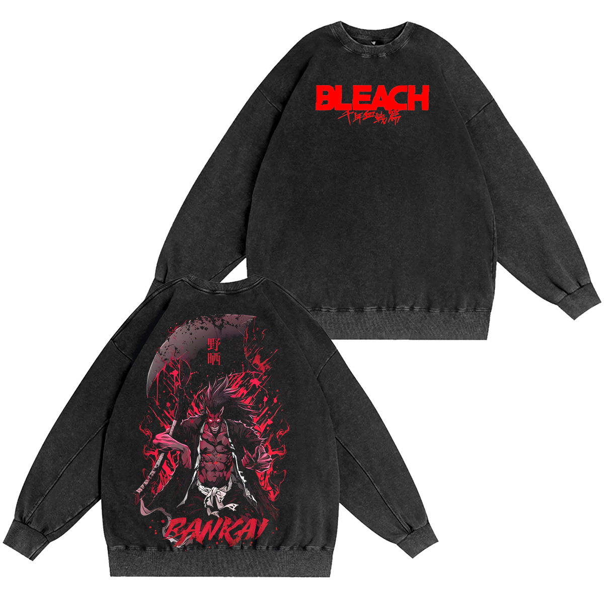 Bleach Vintage washed T-shirt/Crewneck/Hoodie
