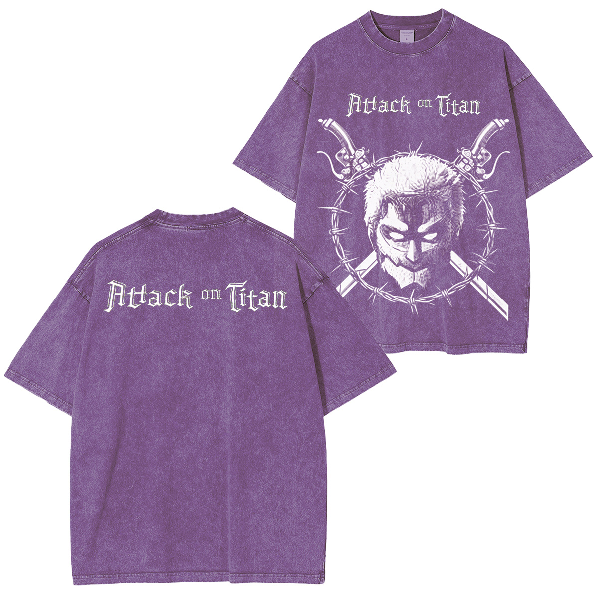 Attack on Titan Vintage washed T-shirt/Crewneck/Hoodie