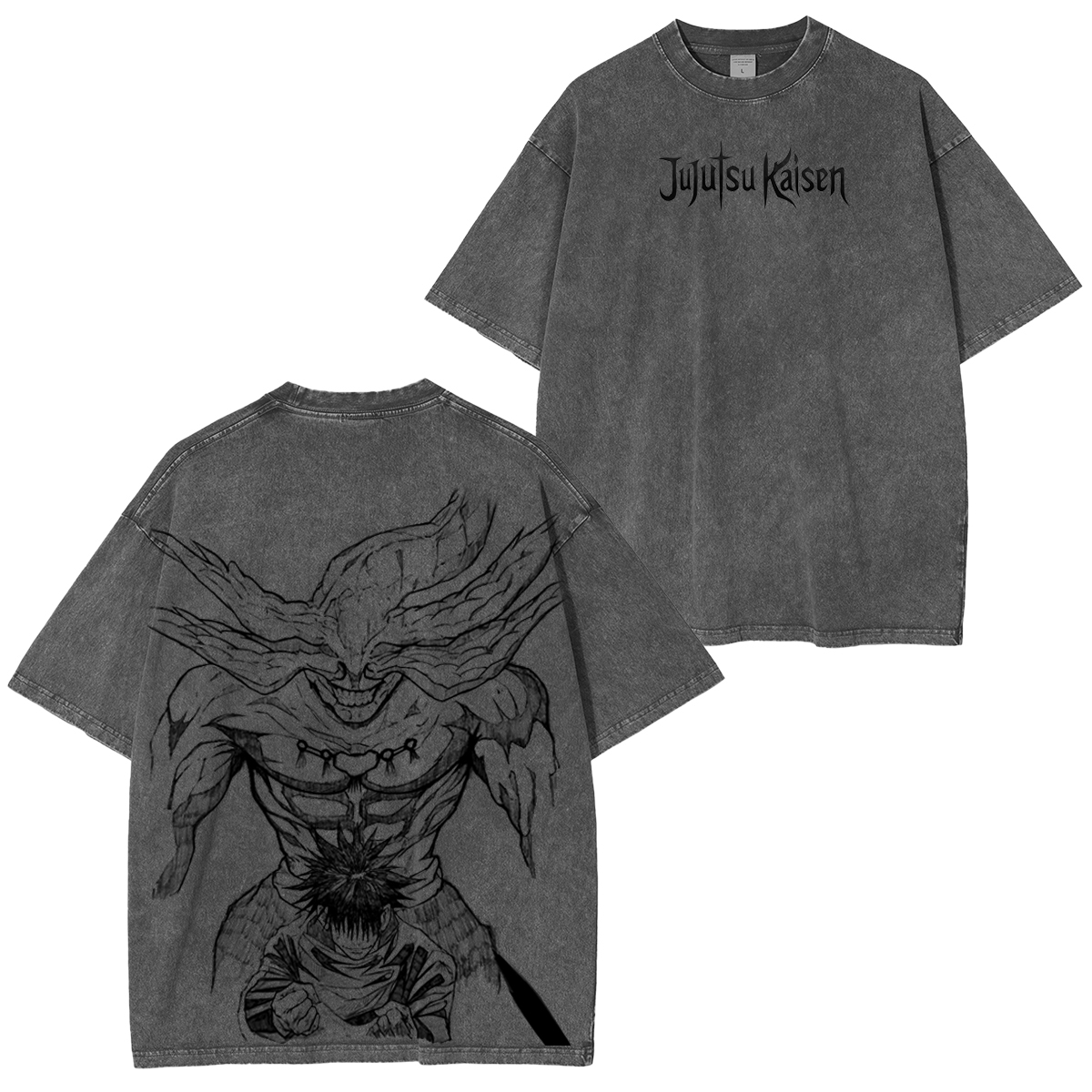 Jujutsu Kaisen Vintage washed T-shirt/Crewneck/Hoodie