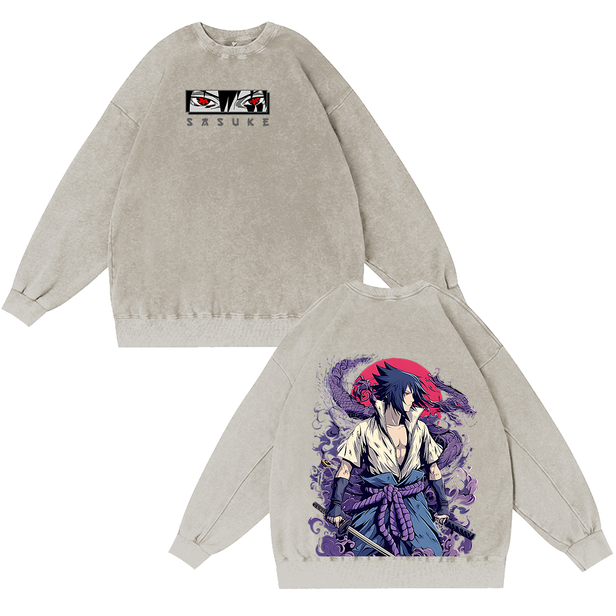 Retro Limited Sasuke Uchiha T-Shirt