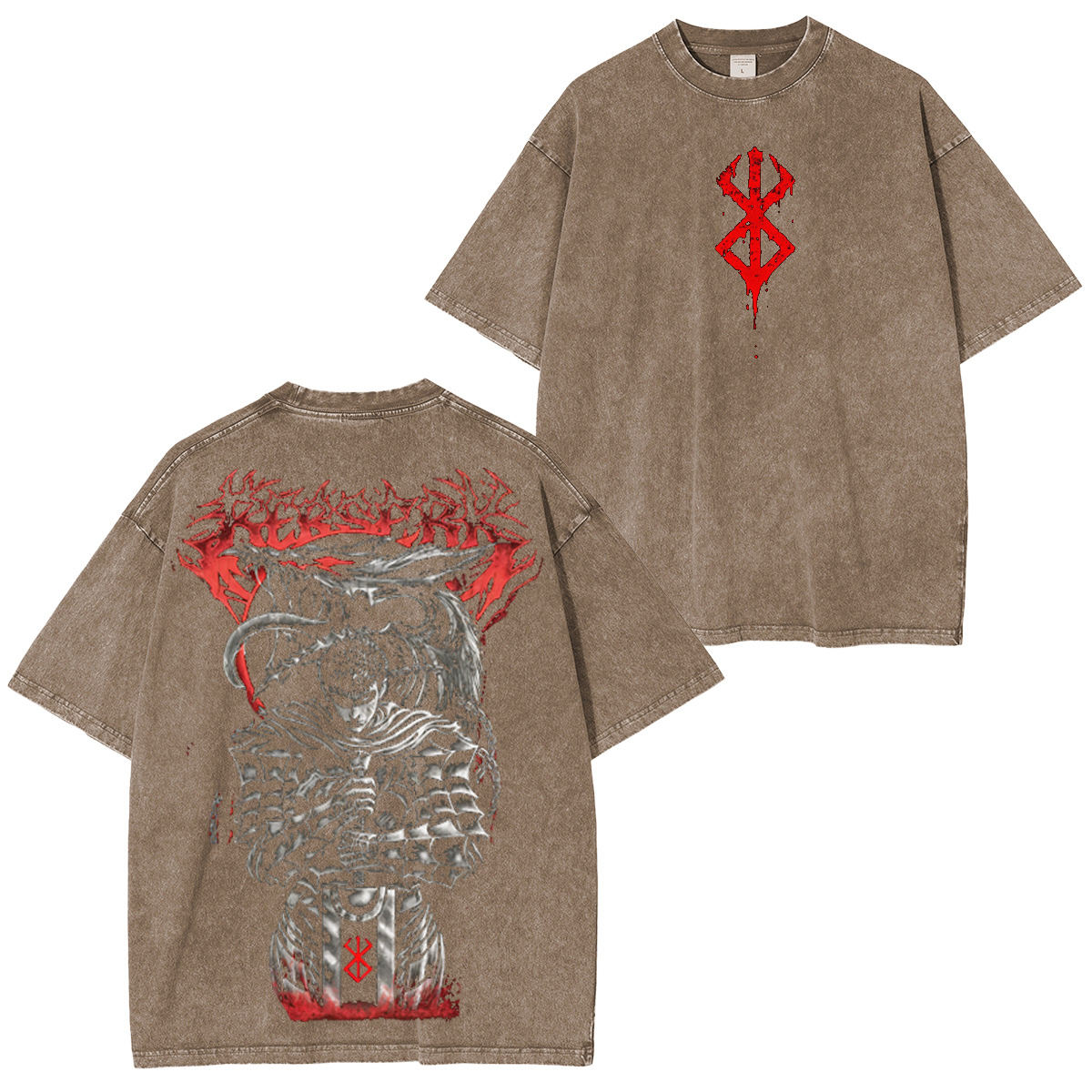 Guts Berserk Washed T-shirt/Crewneck/Hoodie