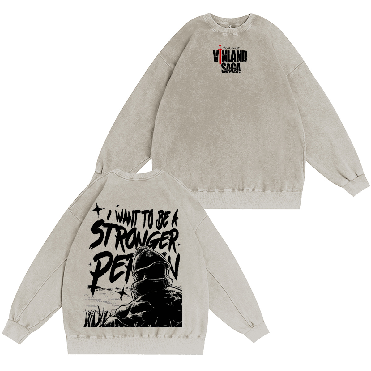 Vinland Saga Washed T-shirt/Crewneck/Hoodie