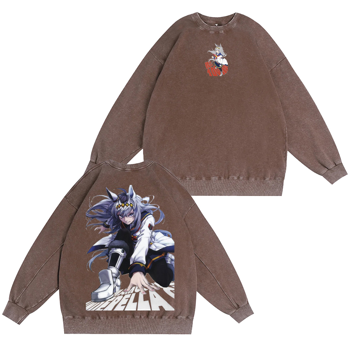 Uma Musume Pretty Derby Washed T-shirt/Crewneck/Hoodie