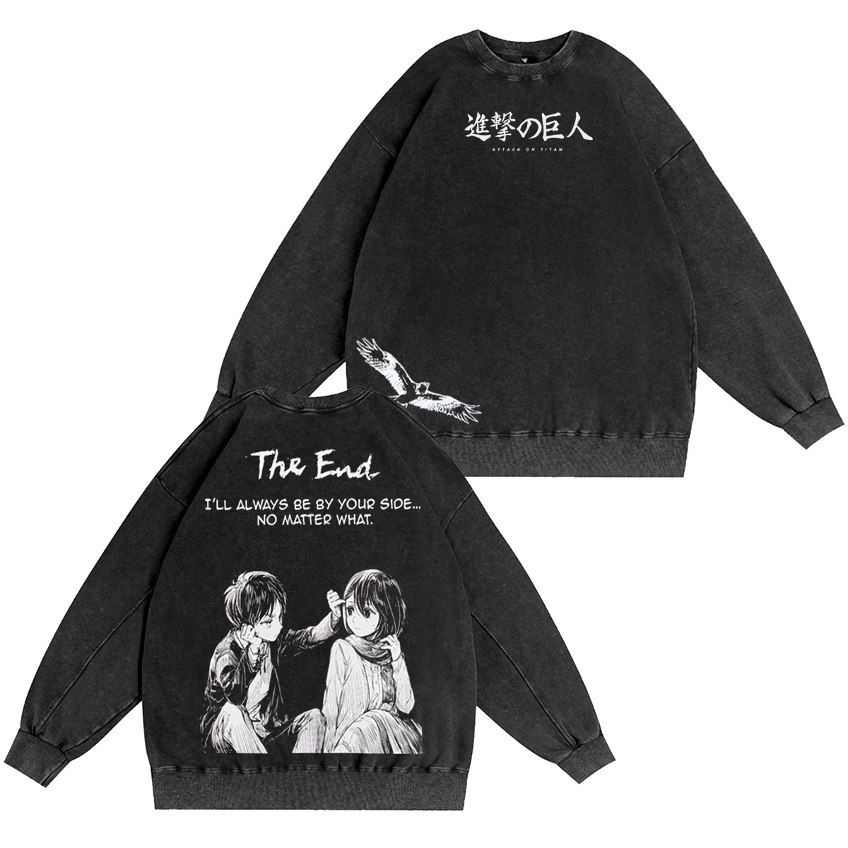 Attack on Titan Washed T-shirt/Crewneck/Hoodie