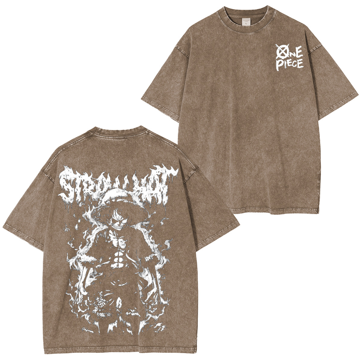 One Piece Washed T-shirt/Crewneck/Hoodie
