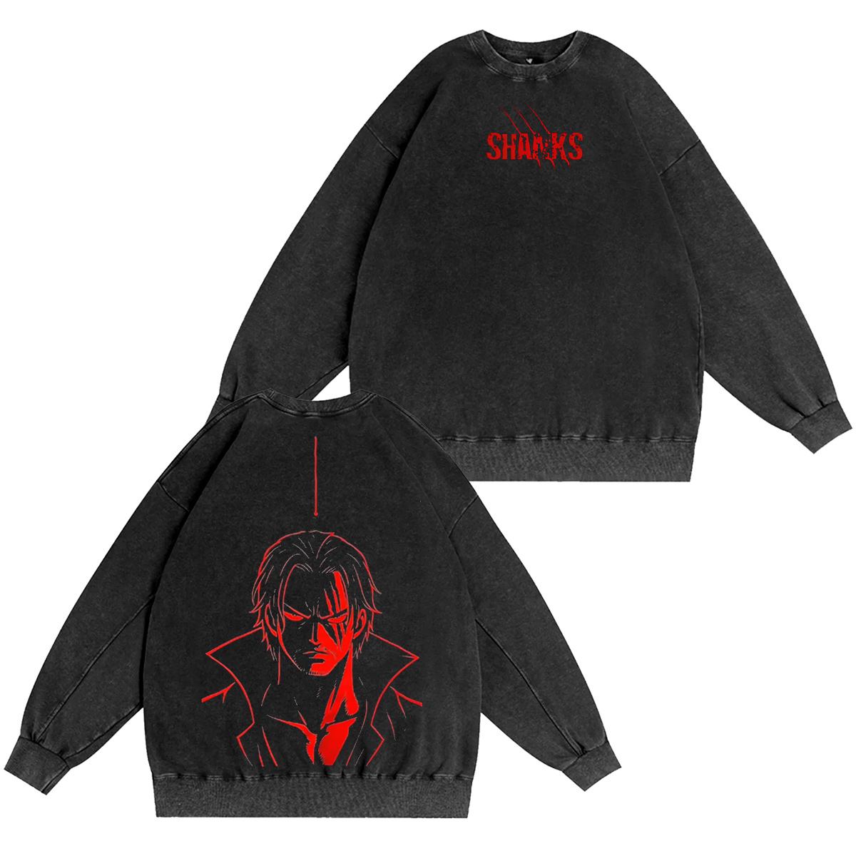 One Piece Washed T-shirt/Crewneck/Hoodie