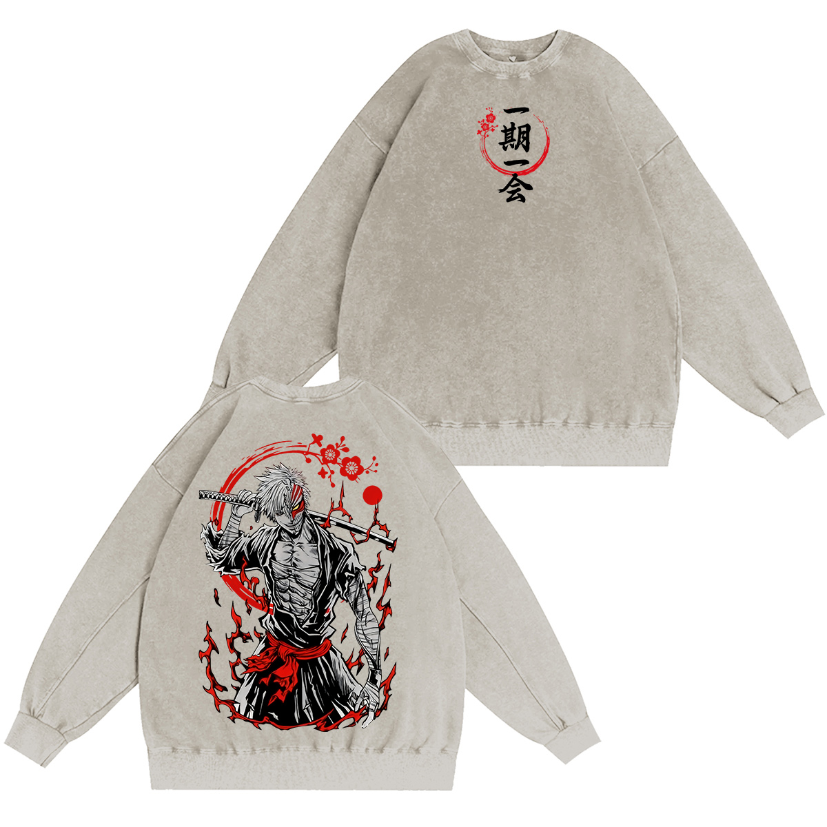 Bleach Washed T-shirt/Crewneck/Hoodie