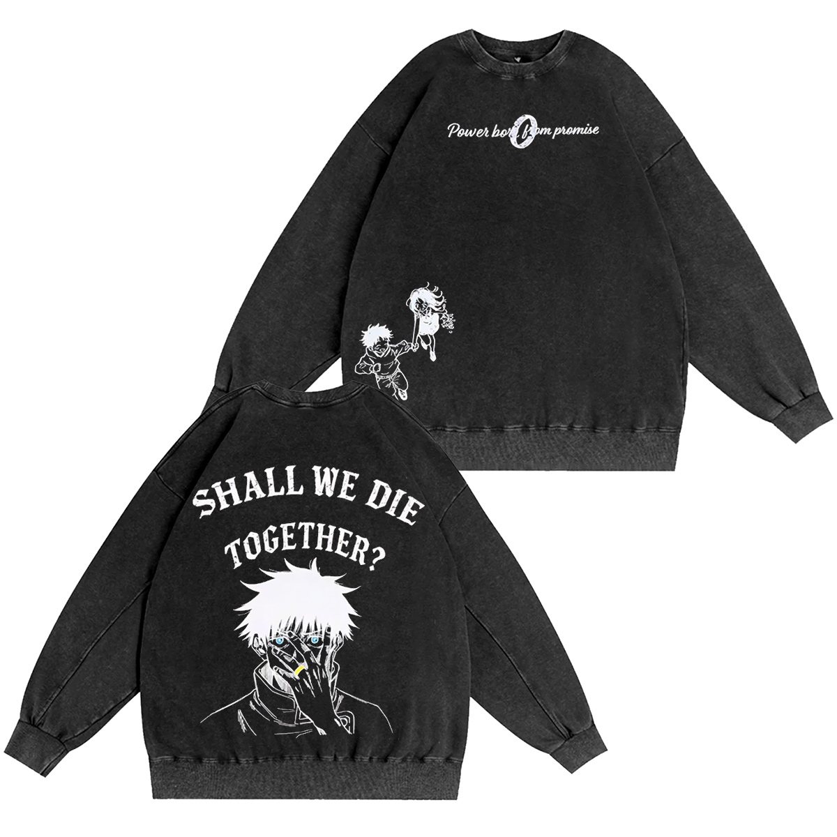 Jujutsu Kaisen Washed T-shirt/Crewneck/Hoodie
