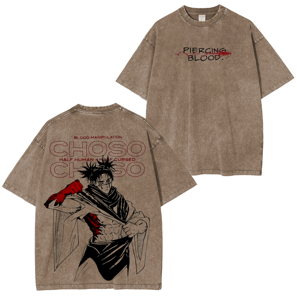Jujutsu Kaisen :Choso Vintage washed T-shirt/Crewneck/Hoodie