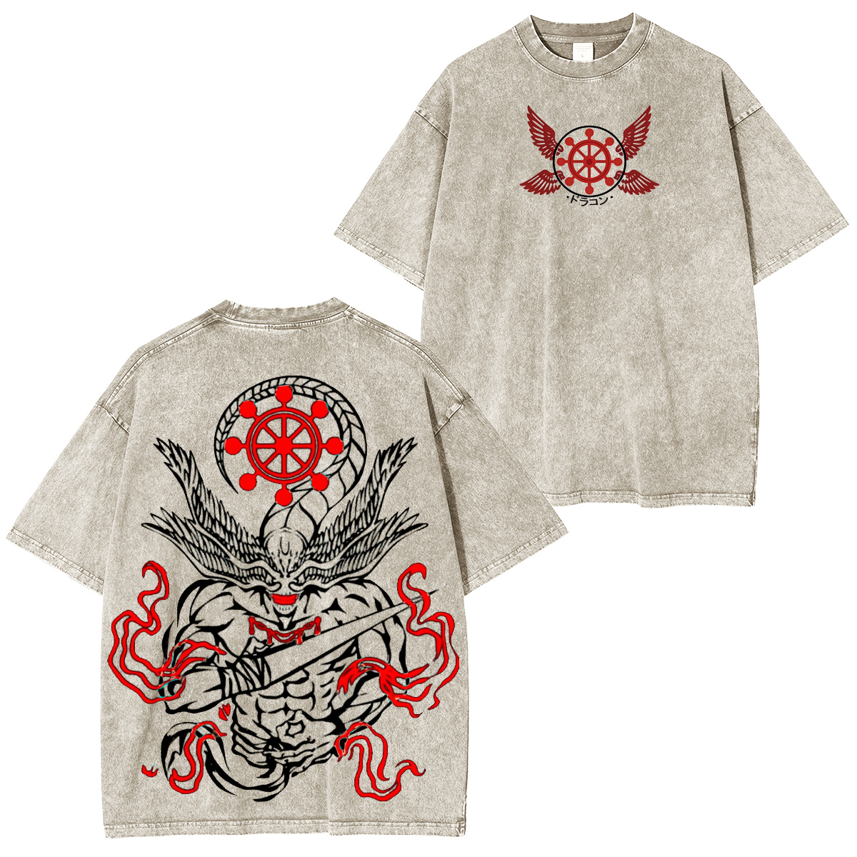 Jujutsu Kaisen :Makora Vintage washed T-shirt/Crewneck/Hoodie