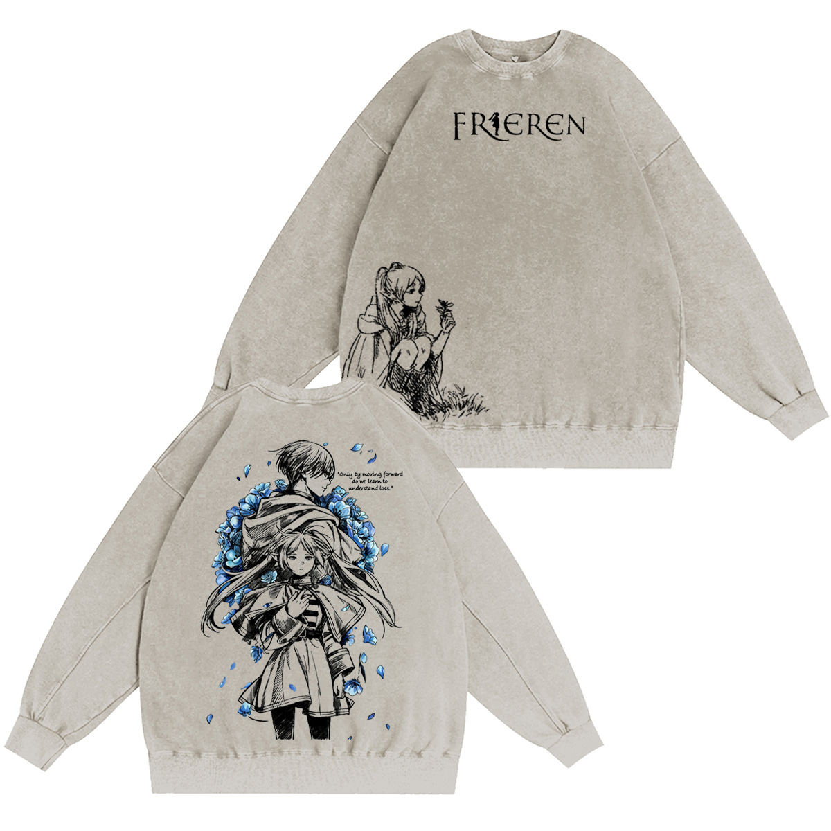 Frieren: Beyond Journey's End Washed T-shirt/Crewneck/Hoodie