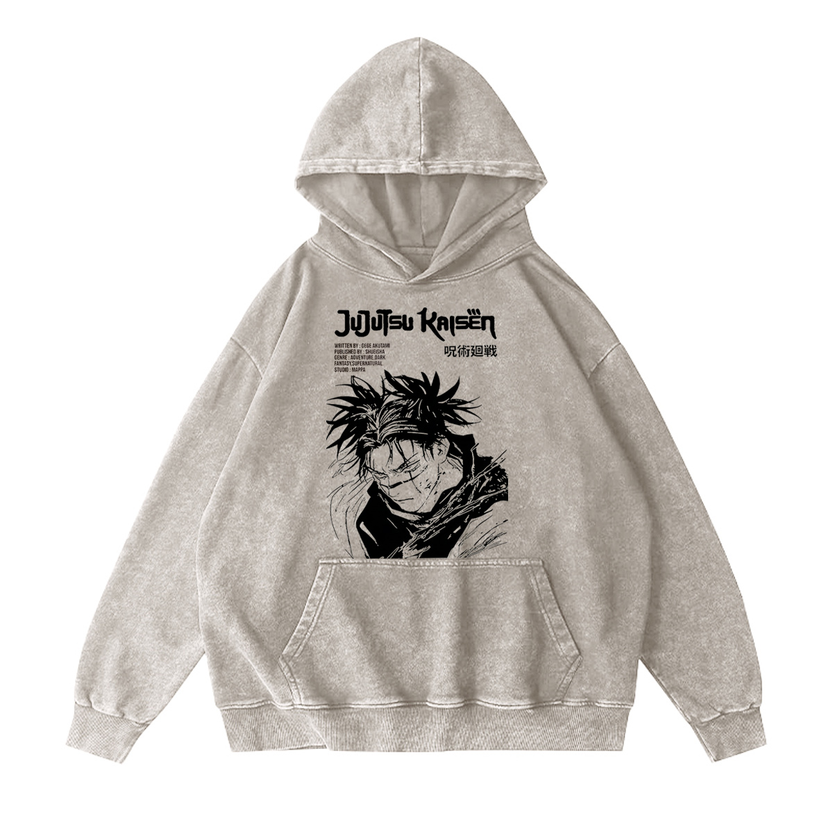 Jujutsu Kaisen Washed T-shirt/Crewneck/Hoodie