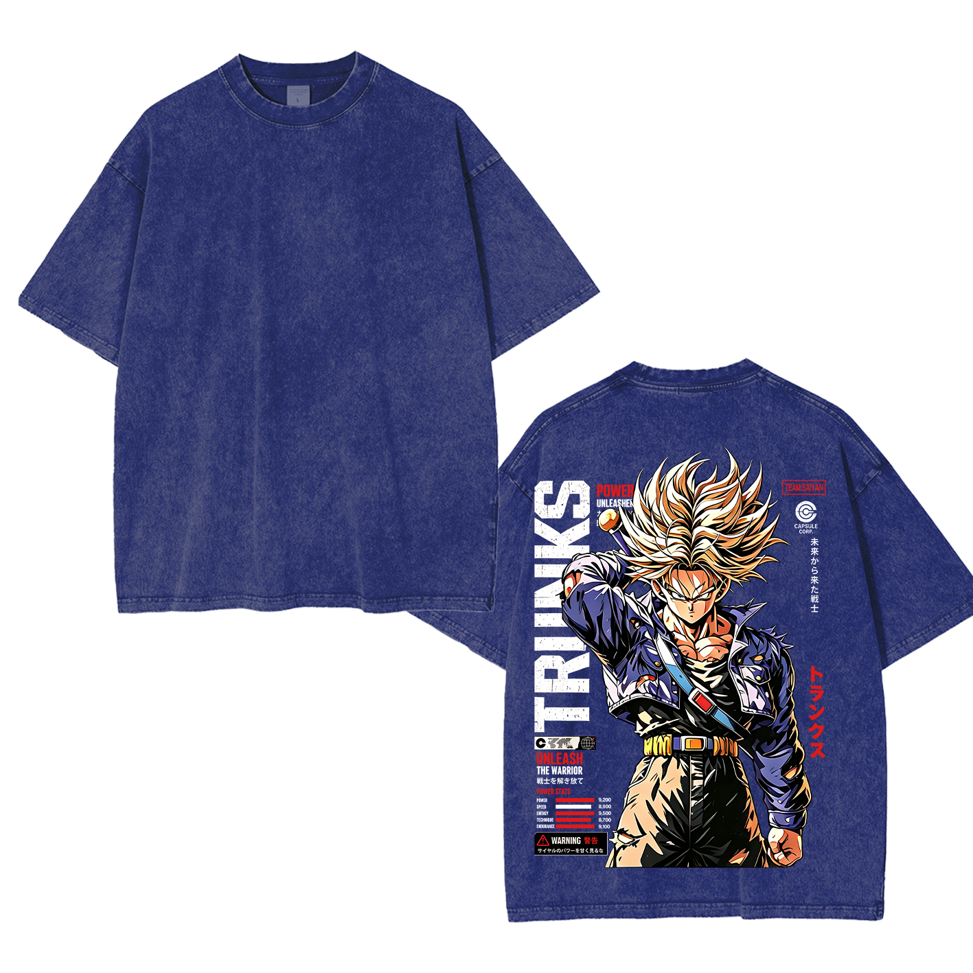 Dragon Ball Vintage Unisex  Washed T-Shirt