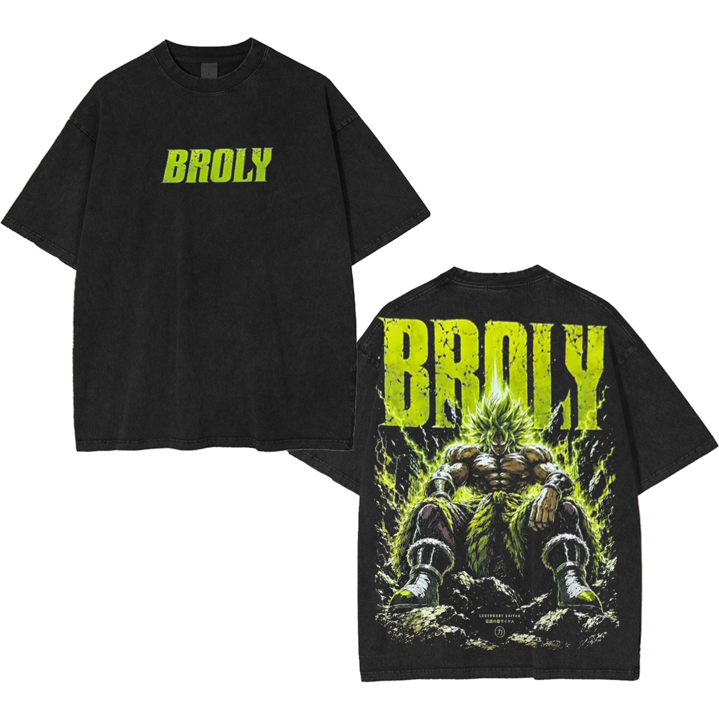 Dragon Ball Super Broly Unisex Washed T-shirt/Crewneck/Hoodie