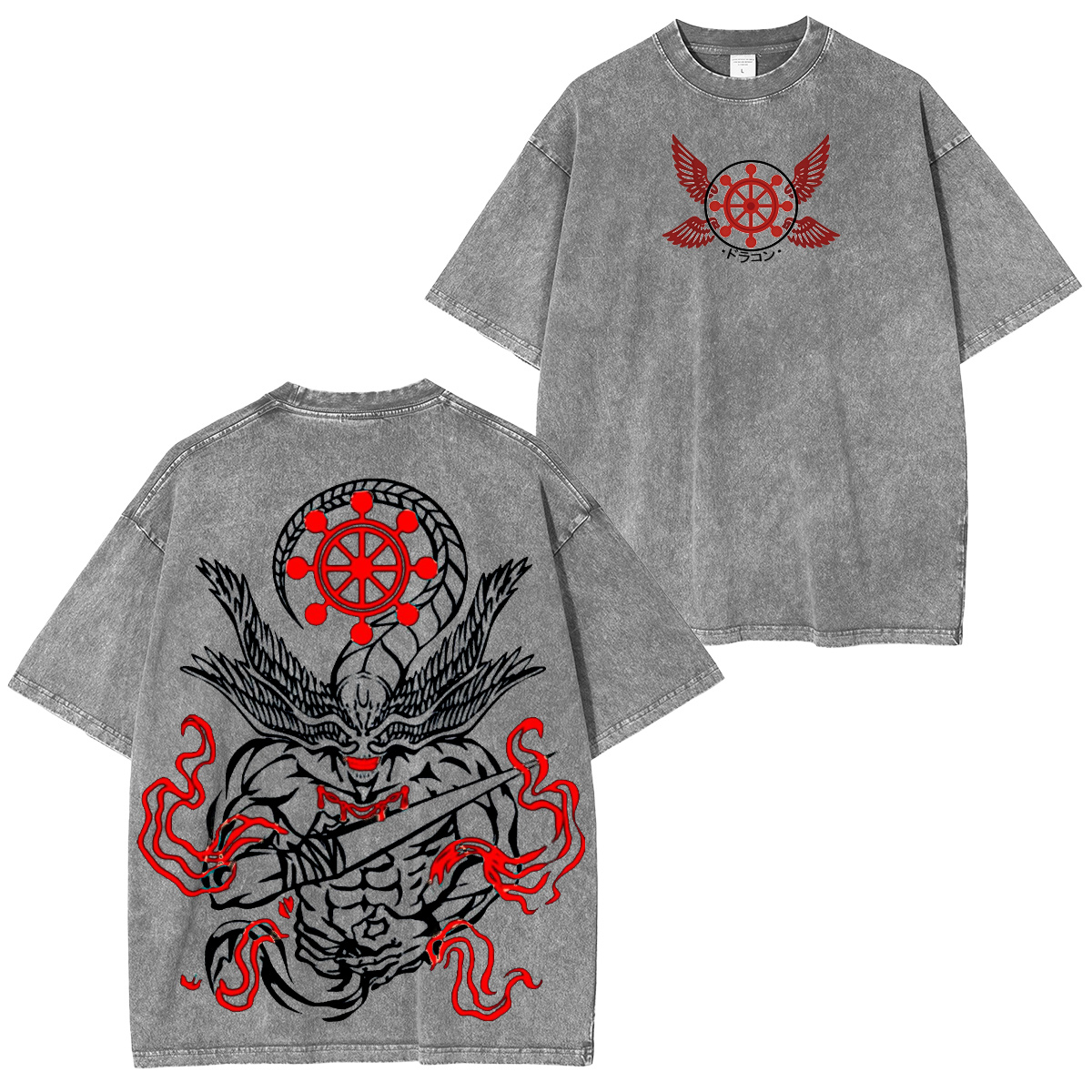 Jujutsu Kaisen :Makora Vintage washed T-shirt/Crewneck/Hoodie