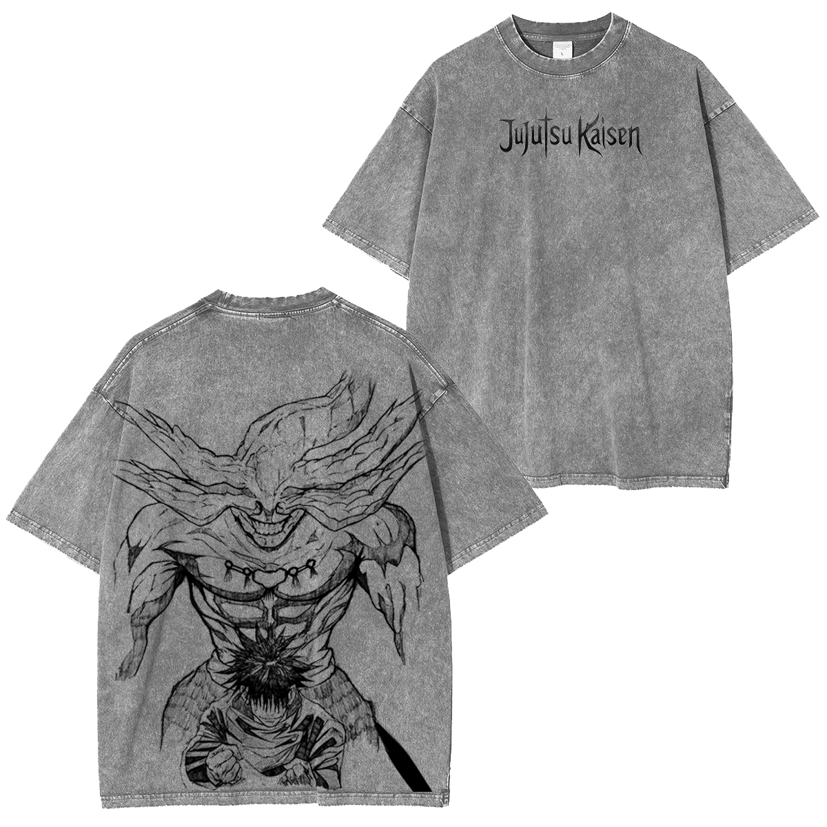 Jujutsu Kaisen Vintage washed T-shirt/Crewneck/Hoodie