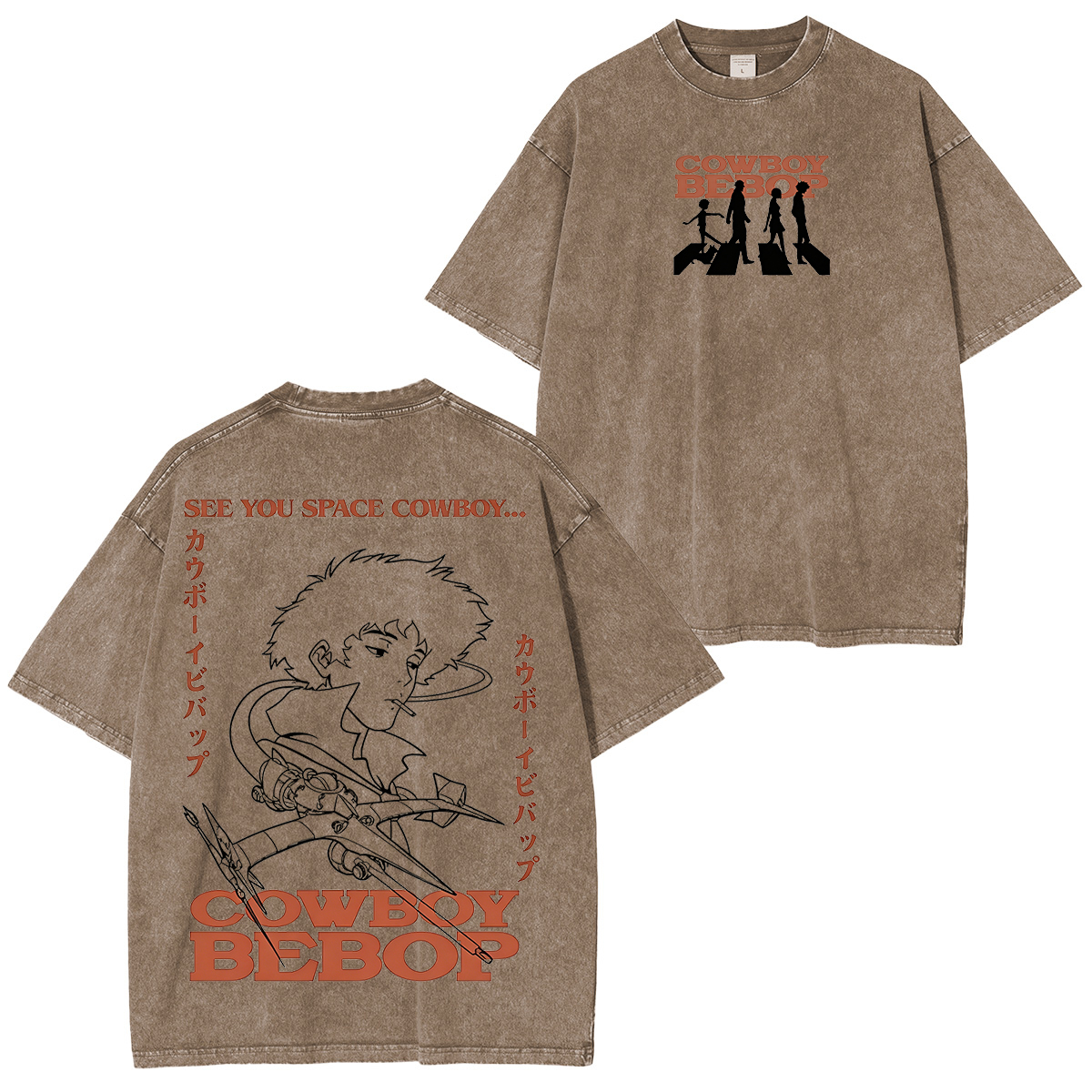 Cowboy Bebop : Spike Spiegel Washed T-shirt