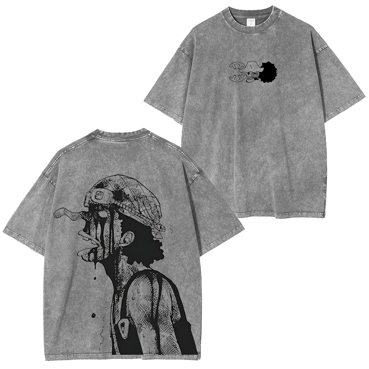 One Piece Vintage washed T-shirt/Crewneck/Hoodie