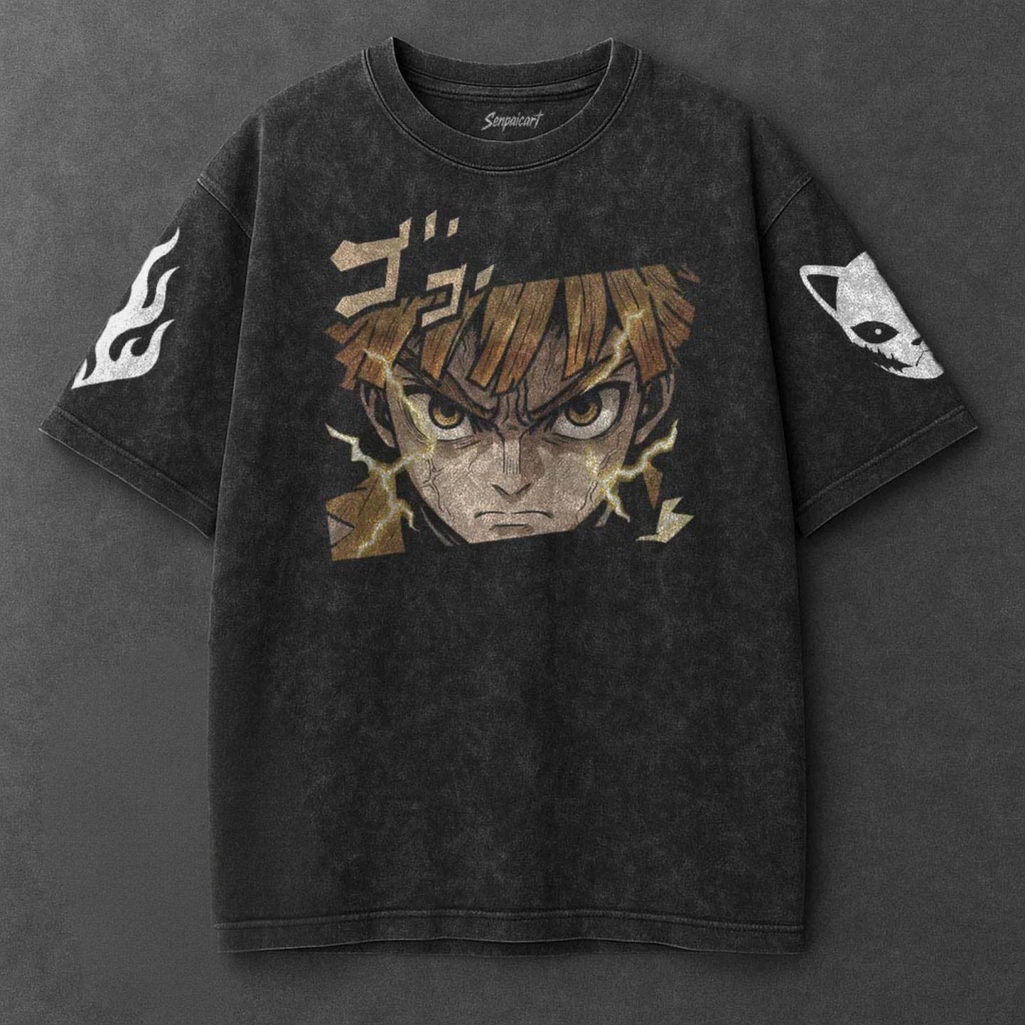 Demon Slayer: Kimetsu no Yaiba Retro Anime Tee