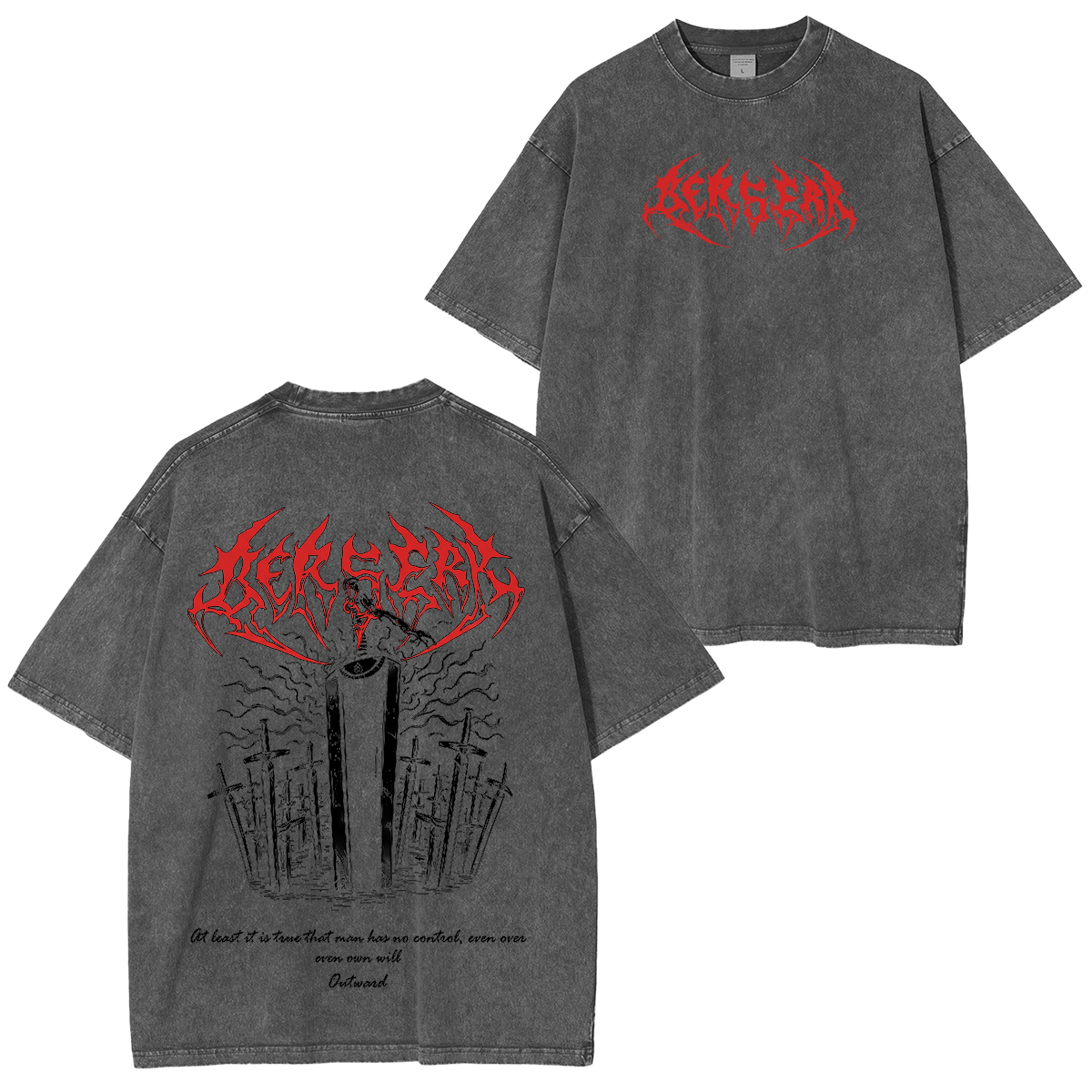 Berserk Vintage washed T-shirt/Crewneck/Hoodie