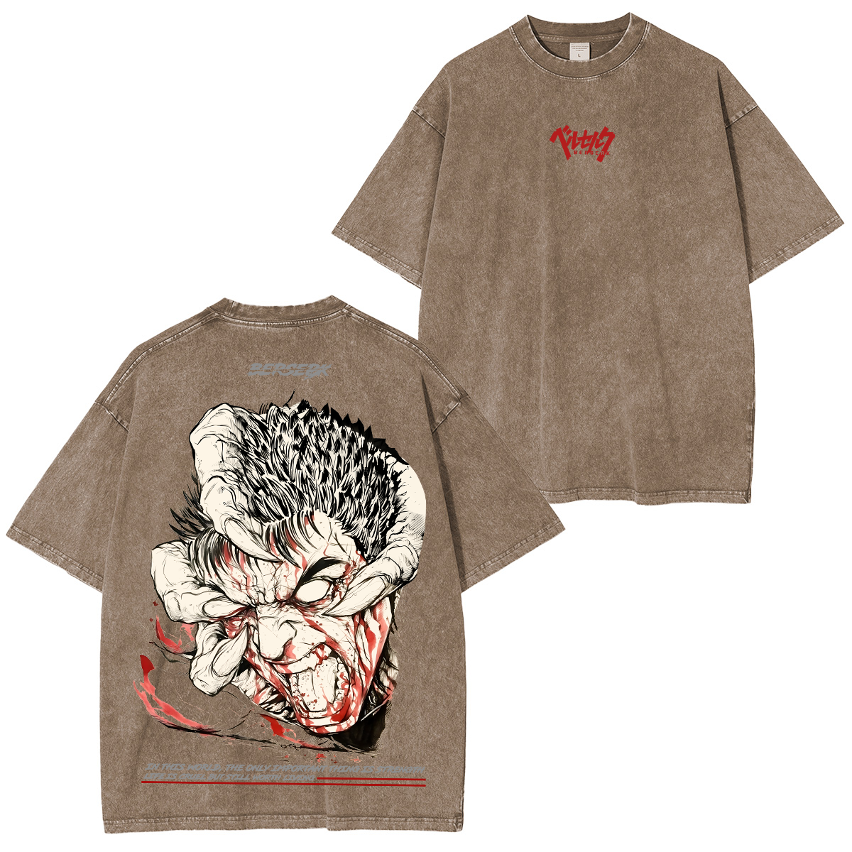 Berserk Washed T-shirt/Crewneck/Hoodie