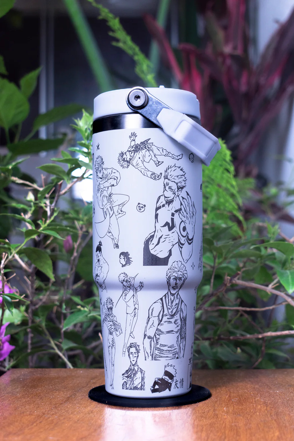 Jujutsu Kaisen Themed engraved Stanley Tumbler Cup