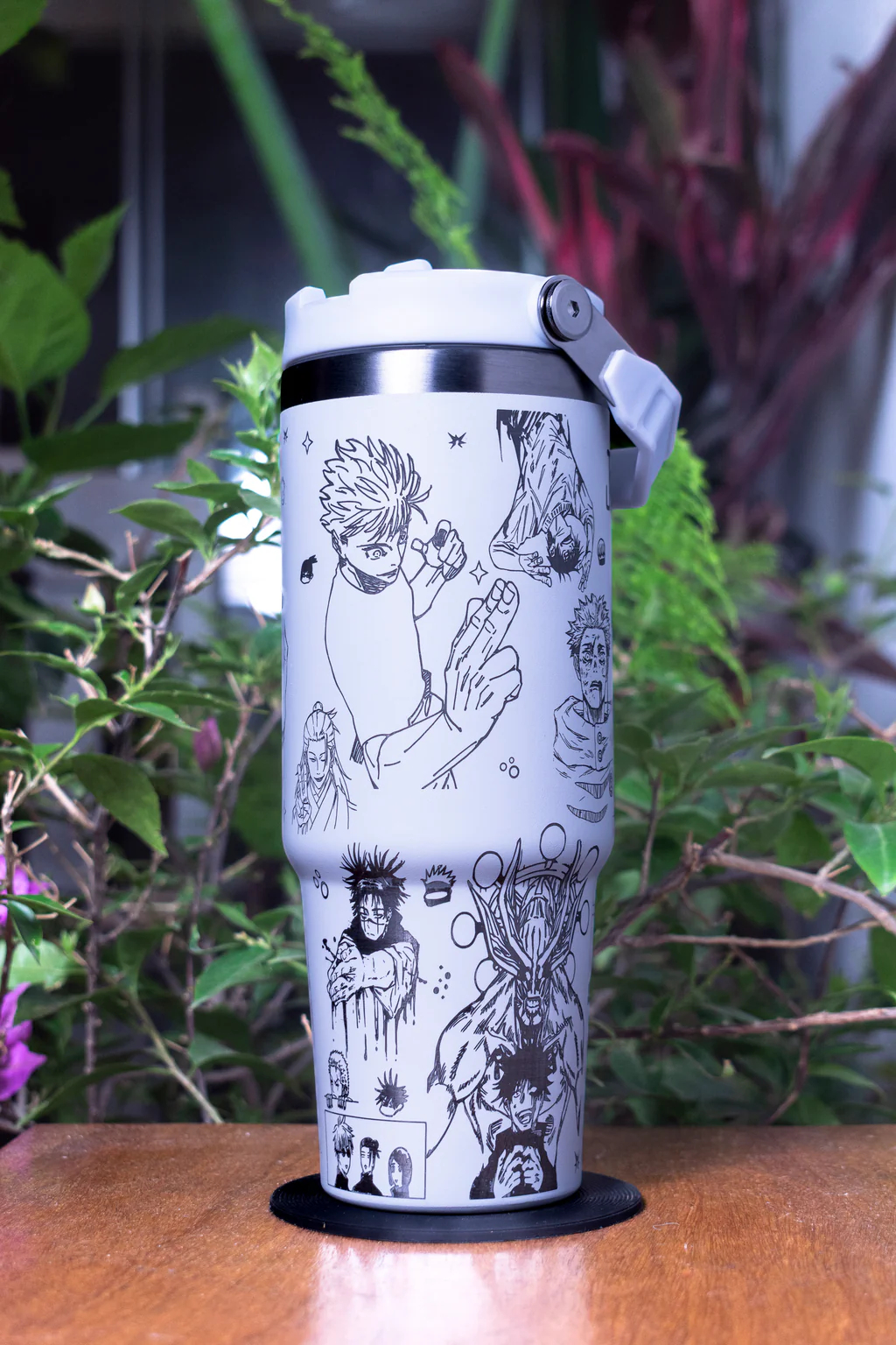 Jujutsu Kaisen Themed engraved Stanley Tumbler Cup