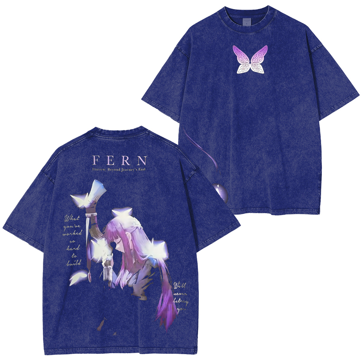 Frieren: Beyond Journey’s End Washed T-shirt/Crewneck/Hoodie