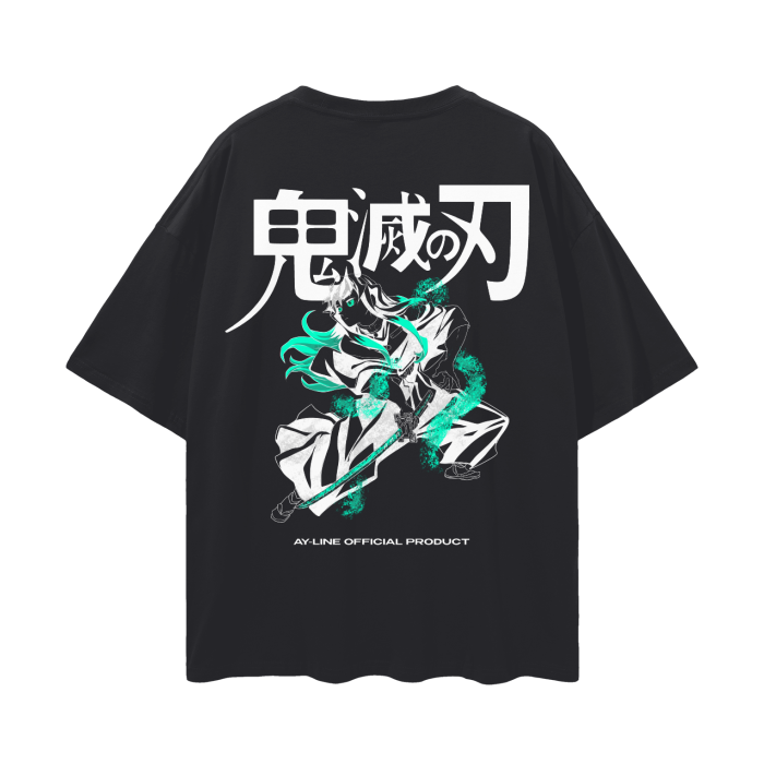 Memory of the Mist Streetwear Shirt Black