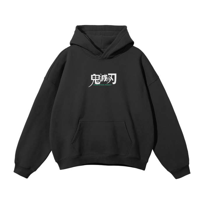 Memory of the Mist Streetwear Hoodie Black