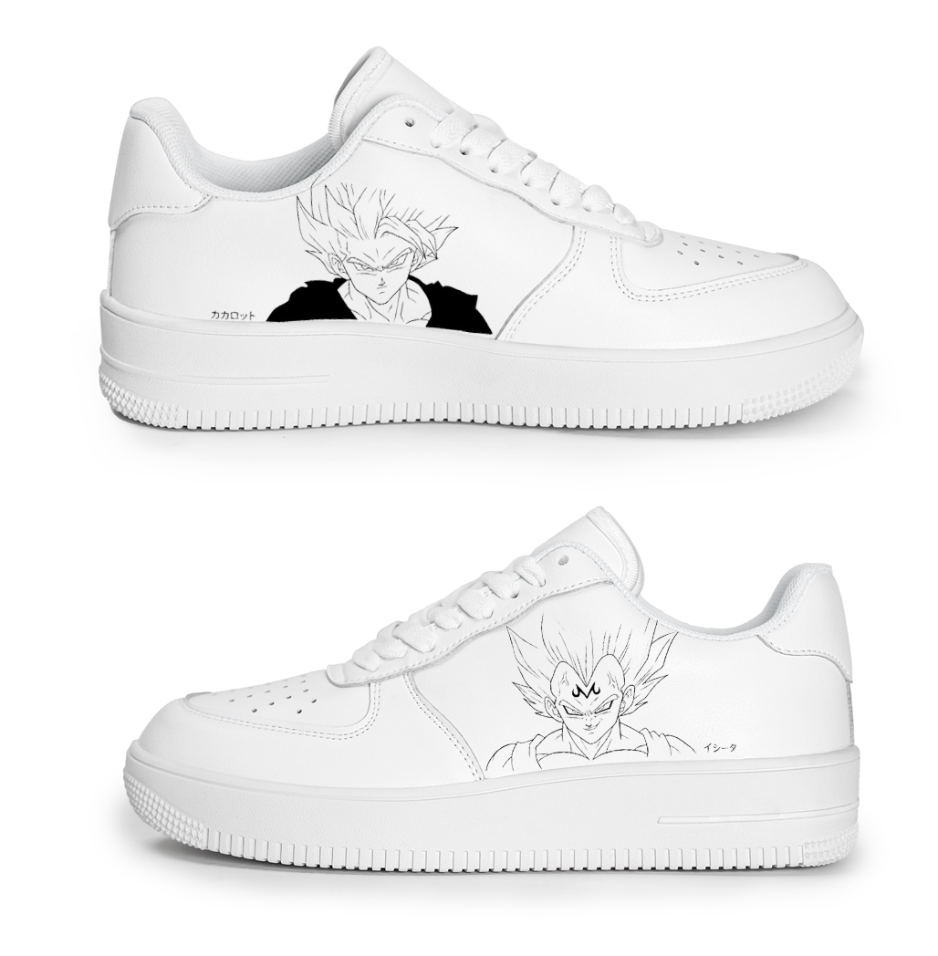 Dragon Ball Anime Air Force 1’s (Goku x Vegeta)