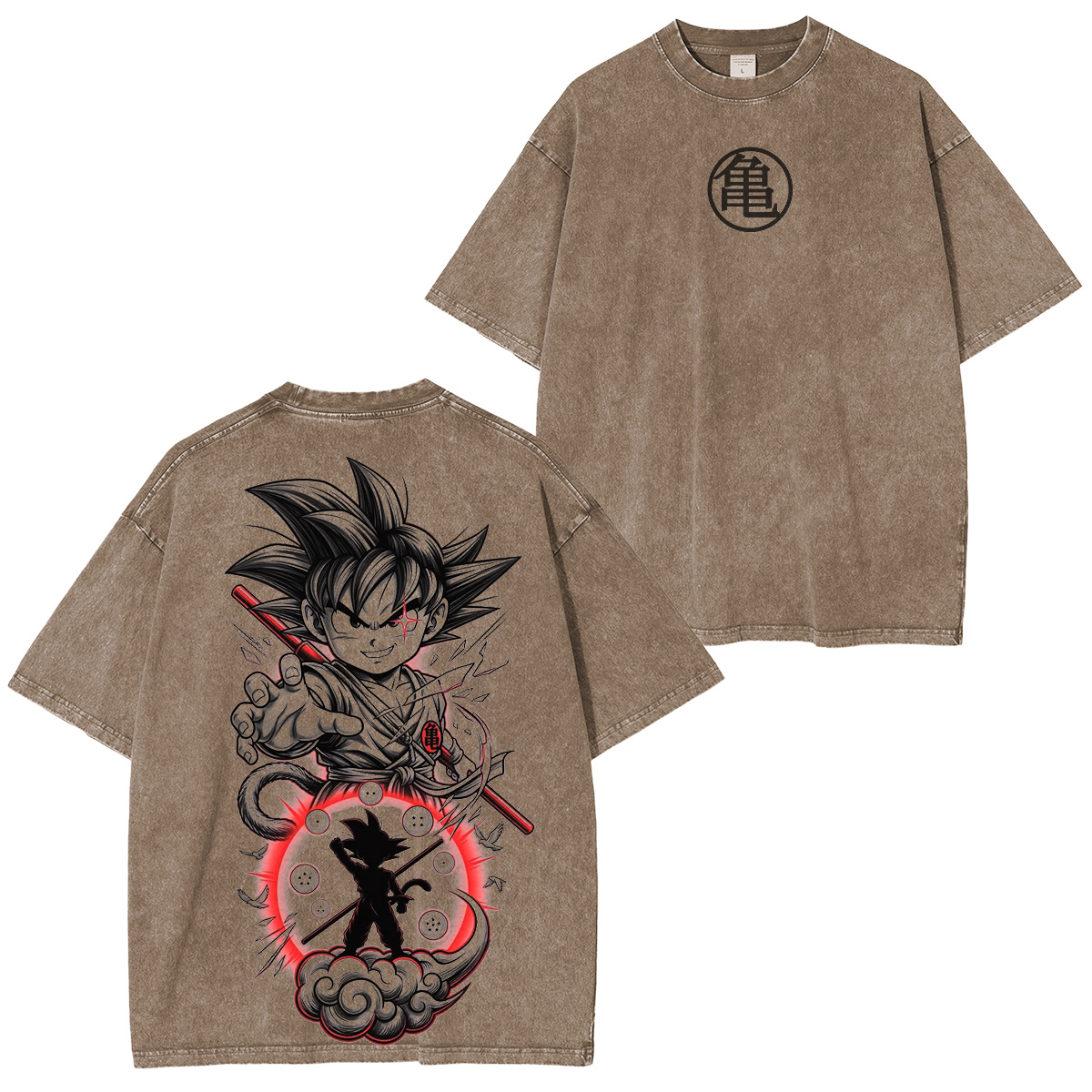 Dragon Ball Z:Kakarot Saiyan Warrior Washed T-shirt/Crewneck/Hoodie