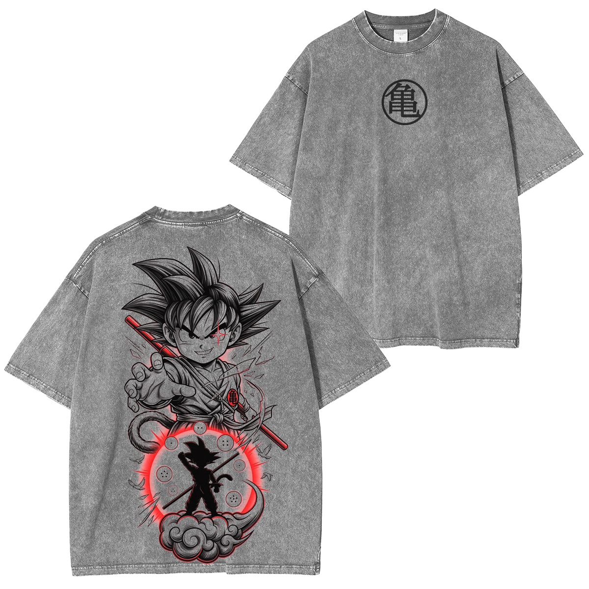 Dragon Ball Z:Kakarot Saiyan Warrior Washed T-shirt/Crewneck/Hoodie