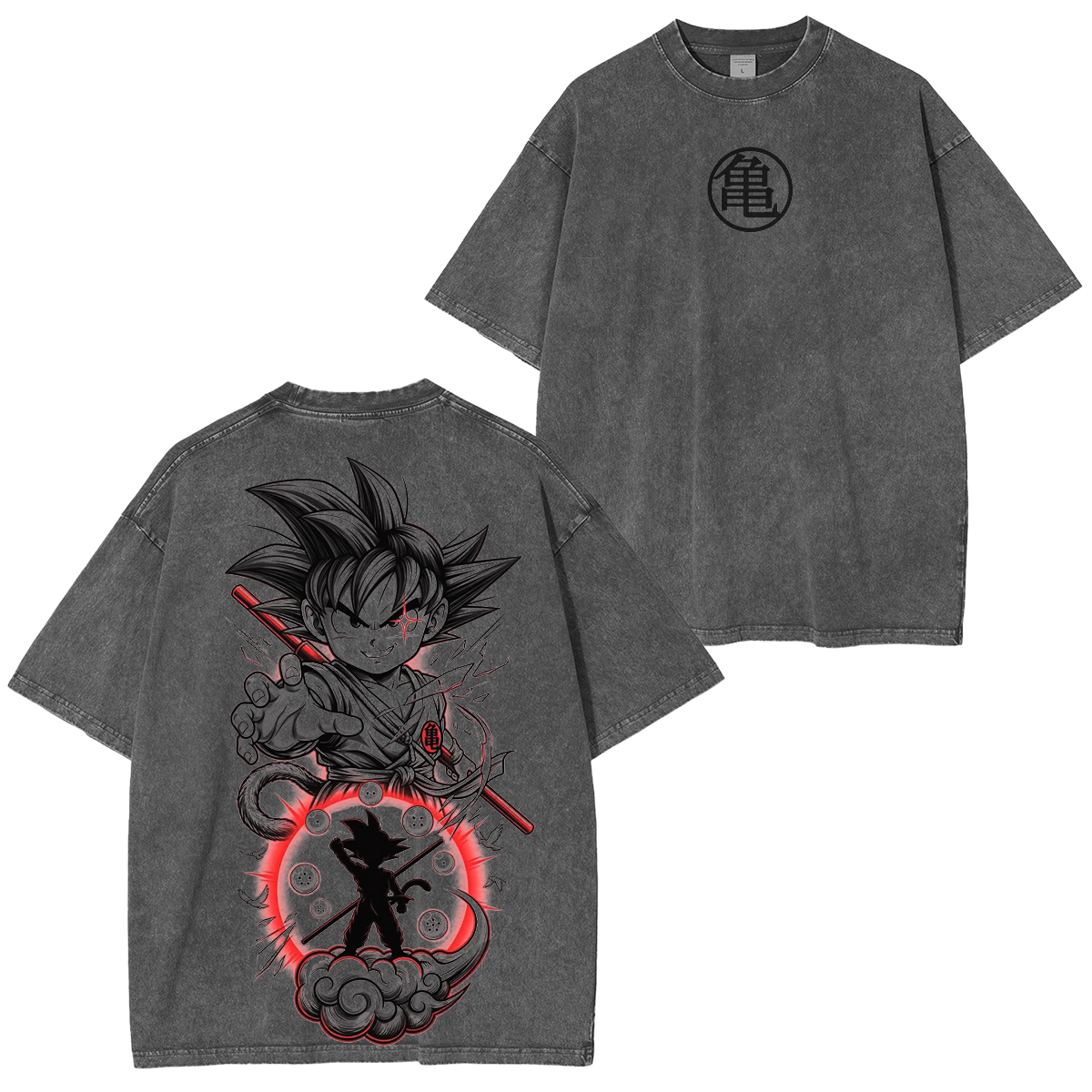 Dragon Ball Z:Kakarot Saiyan Warrior Washed T-shirt/Crewneck/Hoodie
