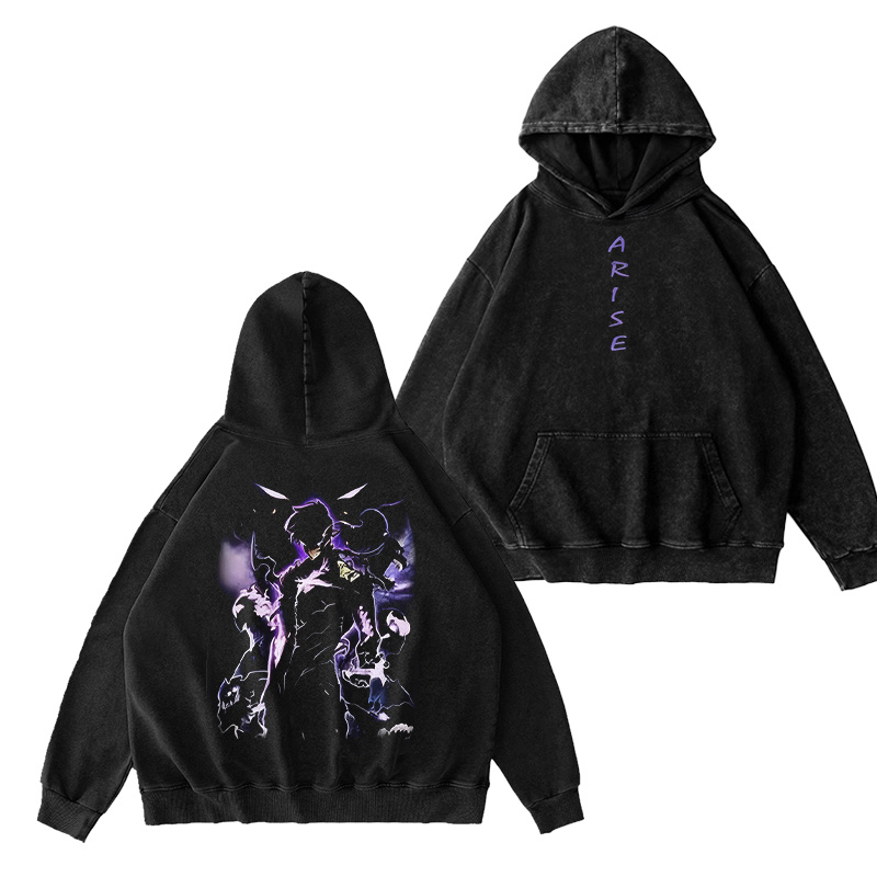 Sung Jin Woo x Solo Leveling Igris, Beru, Tusk Vintage T-shirt/Crewneck/Hoodie