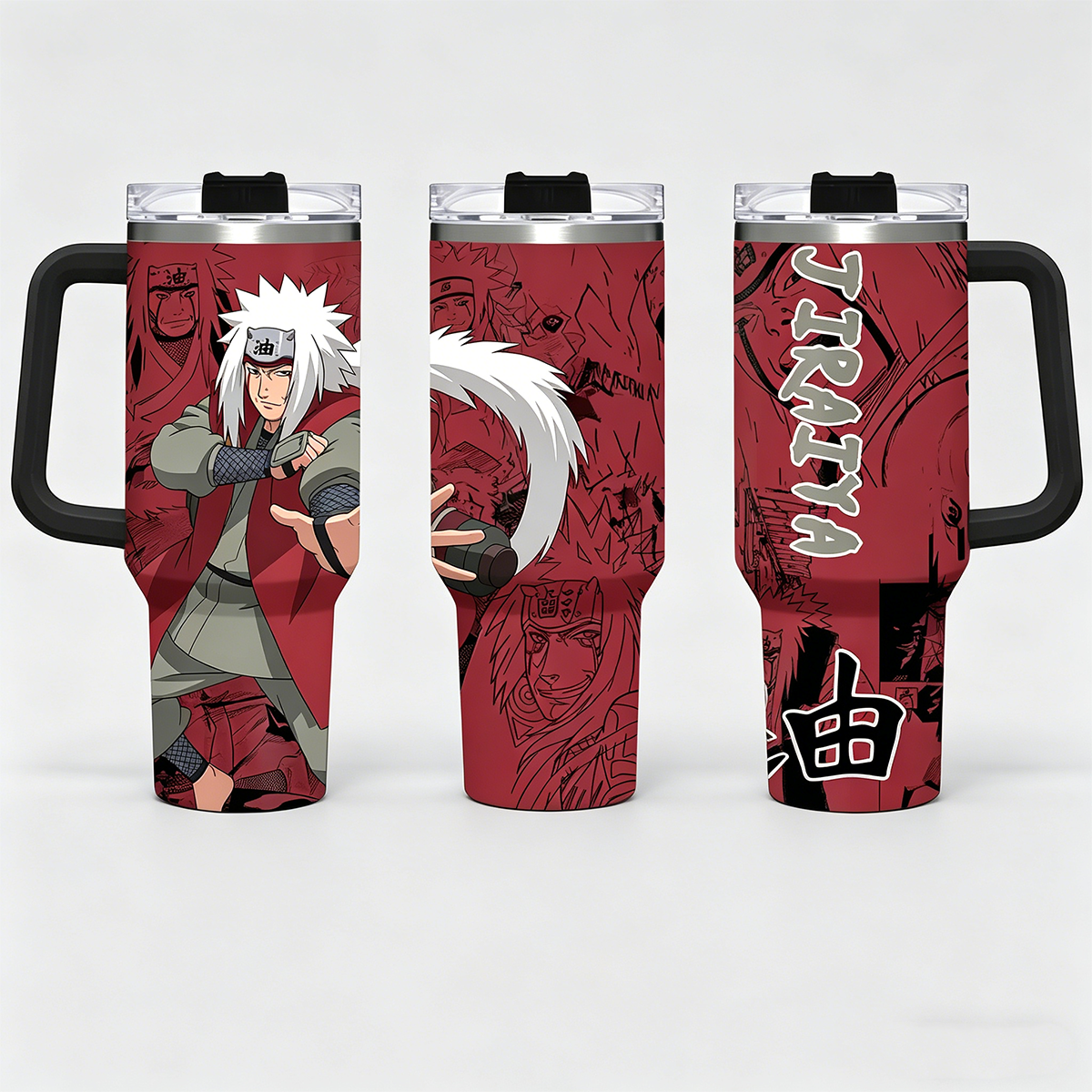 Jiraiya Naruto 40 Oz Tumbler Cup