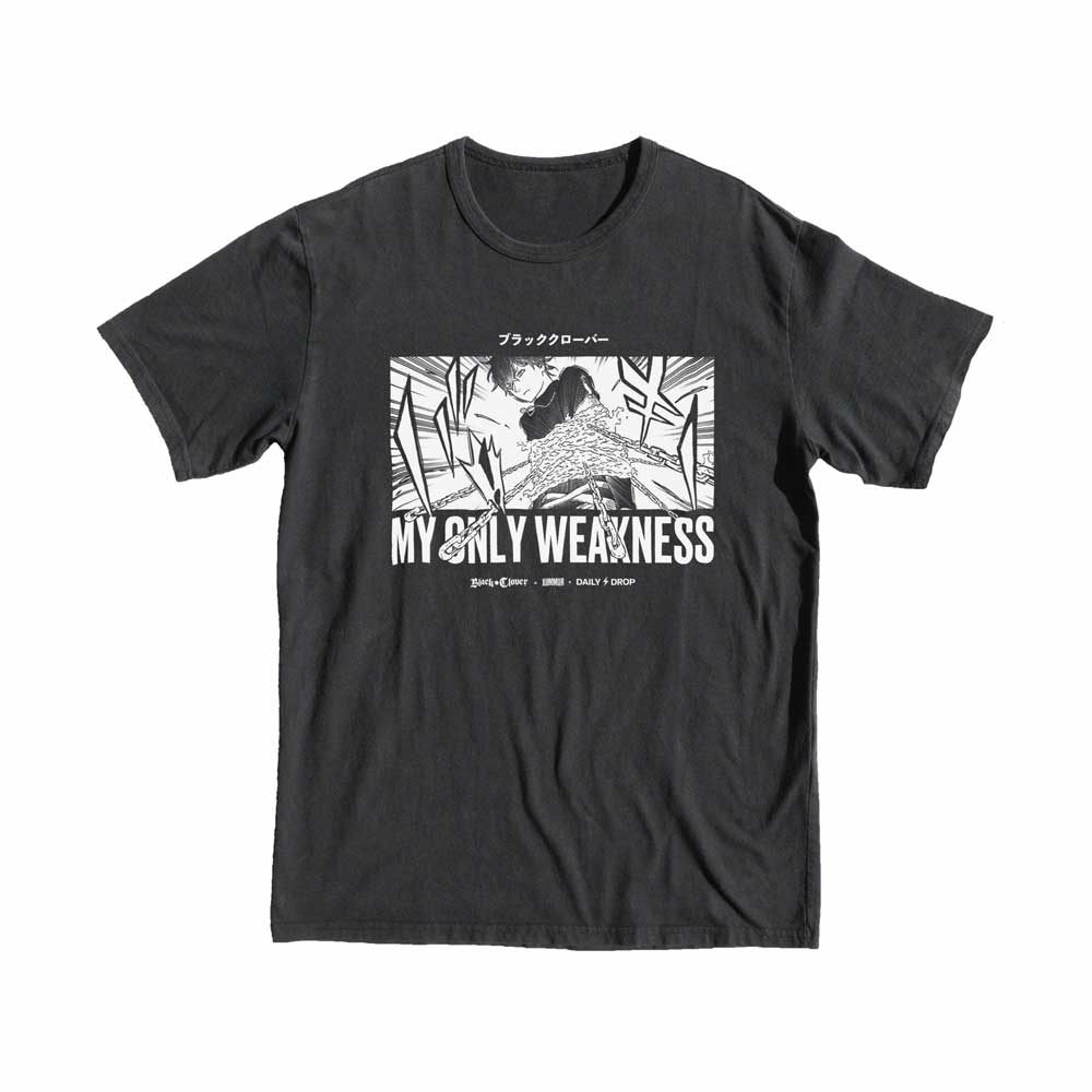 Black Clover Yuno Weakness T-shirt
