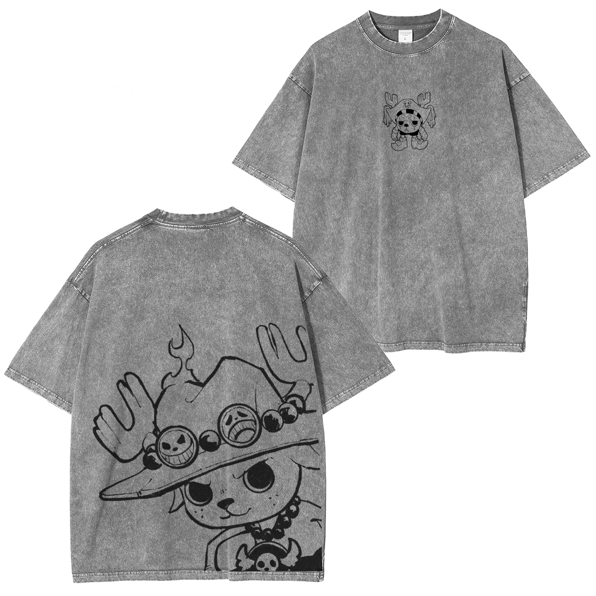 One Piece: Chopper washed T-shirt