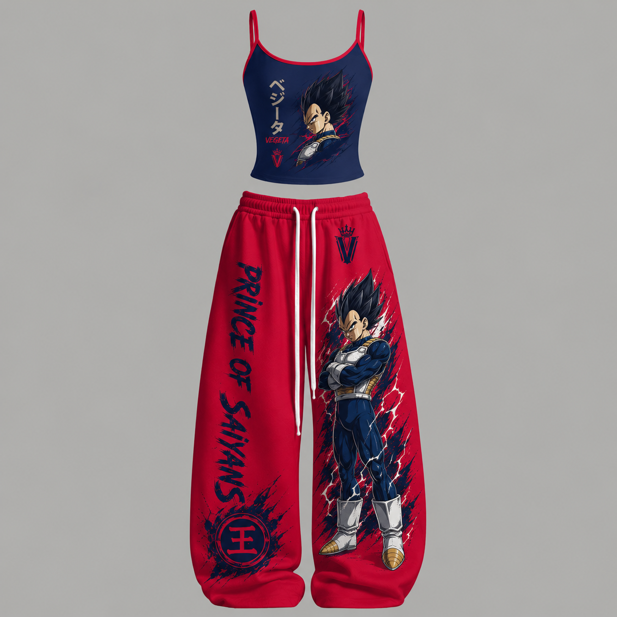 DRAGON BALL Top & Elasticated Trousers Two-Piece Set