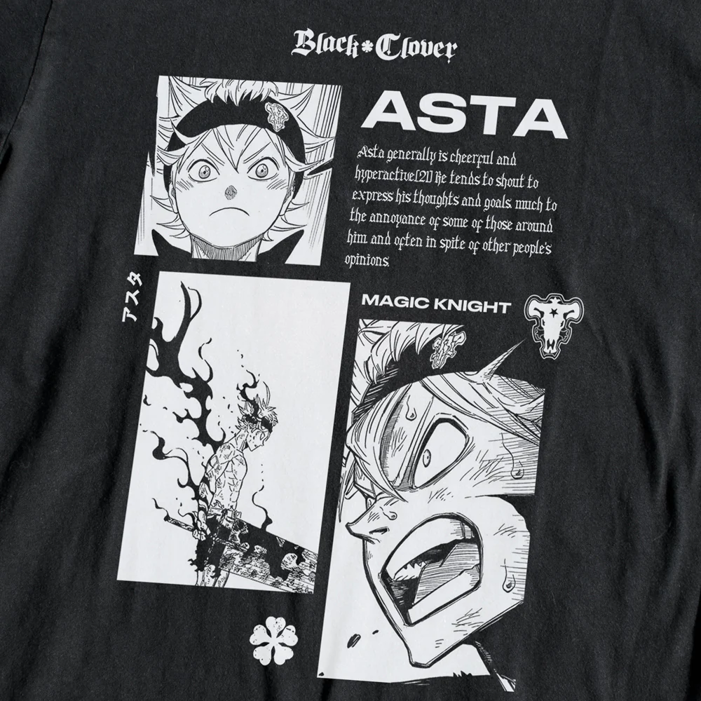 Black Clover Asta (Asuta) T-shirt