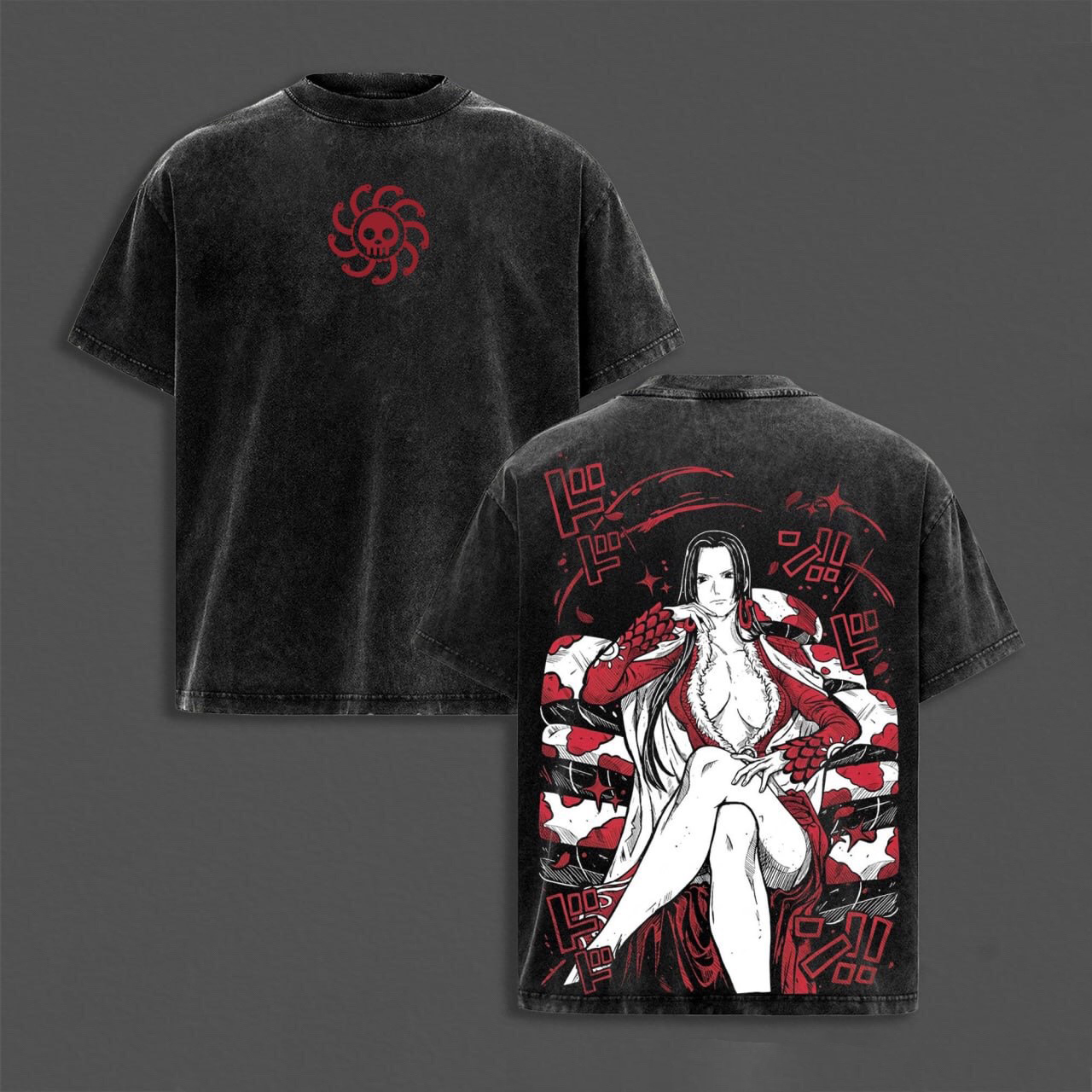 Polera One Piece Vintage washed T-shirt/Crewneck/Hoodie